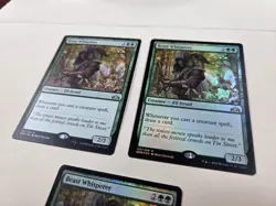 (3x) Beast Whisperer Guilds of Ravnica Foil Mtg Magic Card - Image 3