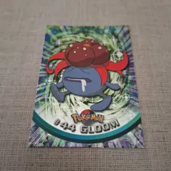 #44 Gloom Topps Pokemon Trading Card Holo No. 44 - Image 1