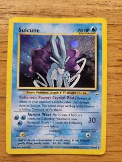 Pokemon Card: Suicune 14/64 – Neo Revelation (2001) - Image 3