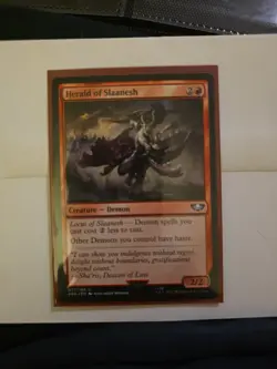 Magic The Gathering, Herald of Slaanesh Universes Beyond: Warhammer 40k, Regular - Image 1