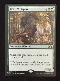 1x MTG Beast Whisperer - The List Reprints (LIST) (GRN) #123 - Magic - Image 1