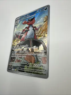 Pokemon TCG 2025 SV Black Bolt English Krookodile Illustration Card 137/086 - Image 4