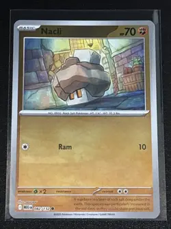 Pokemon TCG Mega Evolution Nacli Reverse Holofoil 082/132 NM - Image 1