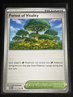 Pokemon TCG Mega Evolution Forest of Vitality 117/132 NM - Image 1