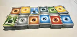 Pokemon Basic Energy Cards 1300+ Bulk Lot Deck Building Various Sets & Years - Image 1