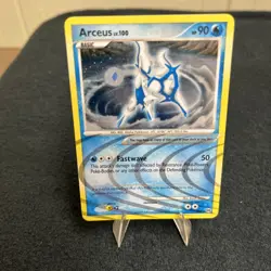 Pokemon TCG Arceus AR4 Arceus Set Holo Rare 90 HP Fastwave Basic 2009 English - Image 1