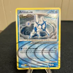 Pokemon TCG Arceus AR4 Arceus Set Holo Rare 90 HP Fastwave Basic 2009 English - Image 2