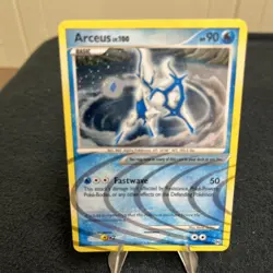 Pokemon TCG Arceus AR4 Arceus Set Holo Rare 90 HP Fastwave Basic 2009 English - Image 3