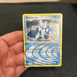 Pokemon TCG Arceus AR4 Arceus Set Holo Rare 90 HP Fastwave Basic 2009 English - Image 5