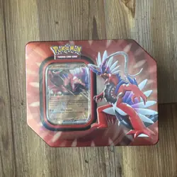 🔥2023 Pokemon Paldea Legends Koraidon EX Tin w/5 TCG Booster Packs/1 Foil Promo - Image 1