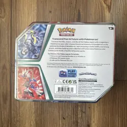 🔥2023 Pokemon Paldea Legends Koraidon EX Tin w/5 TCG Booster Packs/1 Foil Promo - Image 2
