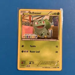Pokemon Bulbasaur TCG Promo Card 1/108 Build-A-Bear Workshop LP - Image 1