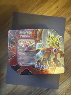 Pokemon TCG: Paradox Destinies Gouging Fire ex Tin / New - Image 1