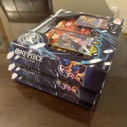 One Piece Card Game Illustration Box Vol. 6 Brand New 3 Packages Box’s Lot NIB - Image 1