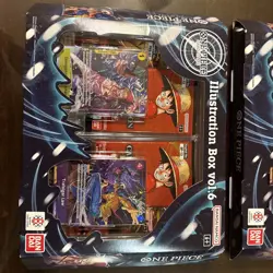 One Piece Card Game Illustration Box Vol. 6 Brand New 3 Packages Box’s Lot NIB - Image 3