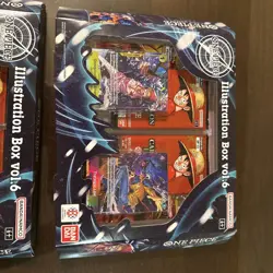 One Piece Card Game Illustration Box Vol. 6 Brand New 3 Packages Box’s Lot NIB - Image 5