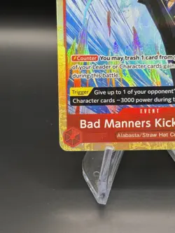 Bad Manners Kick Course (Alternate Art) OP04-016 (PRB-02) One Piece - Image 3
