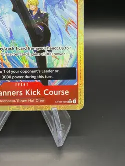 Bad Manners Kick Course (Alternate Art) OP04-016 (PRB-02) One Piece - Image 5