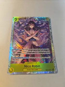 One Piece TCG Nico Robin ENGLISH EB03-055 HEROINES SR ENGLISH - Image 1