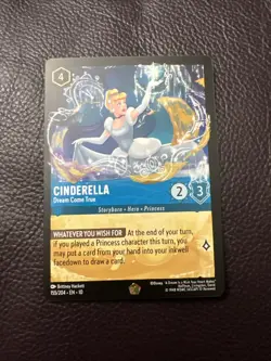 Cinderella - Dream Come True 155/204 Whispers in the Well Regular Disney Lorcana - Image 1