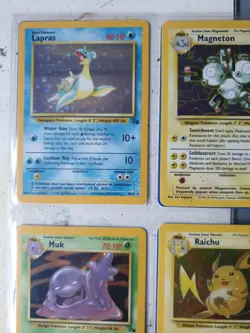 Pokemon cards English fossil set complete in very good condition - Image 4