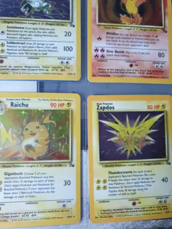 Pokemon cards English fossil set complete in very good condition - Image 5