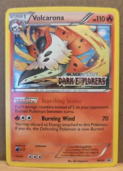 Volcarona Prerelease Promo BW40 Stamped Holo MP - ungraded Pokemon Card - Image 1