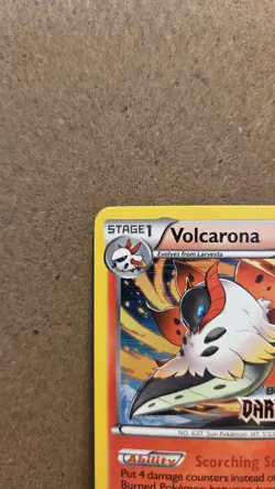 Volcarona Prerelease Promo BW40 Stamped Holo MP - ungraded Pokemon Card - Image 3