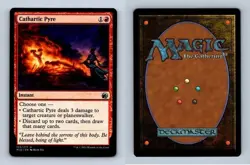 Cathartic Pyre #133/277 MTG Innistrad Midnight Hunt Uncommon 2021 TCG Card - Image 1