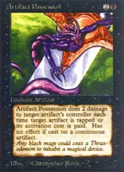 4x Artifact Possession Light Play, English Antiquities MTG Magic - Image 1