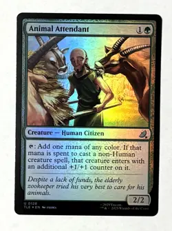 Animal Attendant - FOIL - MTG ATLA Eternal - TLE 128 - Image 1
