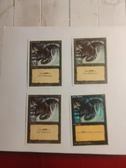 4 X Dark Ritual, 3 X From, 1 X 4th, MTG Revised Edition Dark Ritual - Image 1