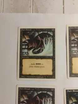 4 X Dark Ritual, 3 X From, 1 X 4th, MTG Revised Edition Dark Ritual - Image 2