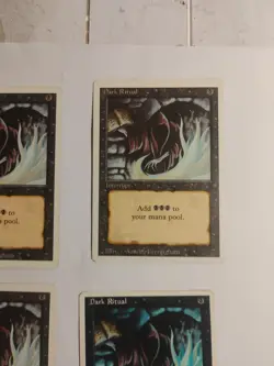 4 X Dark Ritual, 3 X From, 1 X 4th, MTG Revised Edition Dark Ritual - Image 3
