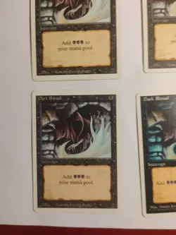 4 X Dark Ritual, 3 X From, 1 X 4th, MTG Revised Edition Dark Ritual - Image 5