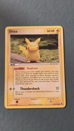 Ditto (Pikachu) 63/113 Pokemon EX Delta Species - Image 1