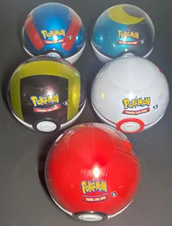 Pokemon - Poke Ball Tin - Premier Ball-- 1 Sealed New Pokeball - Image 1