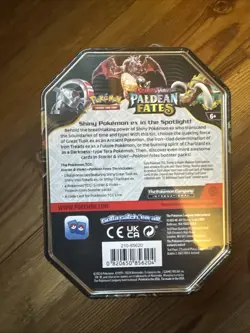 Pokemon TCG: Scarlet & Violet Paldean Fates Iron Treads EX Tin - Image 2