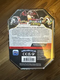 Pokemon TCG: Scarlet & Violet Paldean Fates Great Tusk EX Tin - Image 2