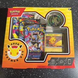 Pokemon Day 2026 Collection 30th Anniversary Pikachu Promo Coin 3 Booster Packs - Image 1