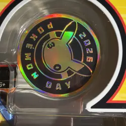 Pokemon Day 2026 Collection 30th Anniversary Pikachu Promo Coin 3 Booster Packs - Image 5