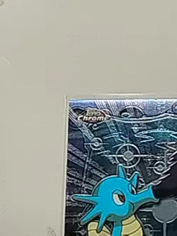 2000 Pokemon Topps Chrome TV Animation Edition Series 2 Horsea #116 - Image 3