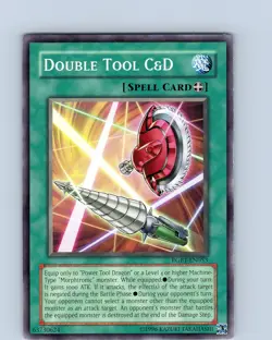 Yu-Gi-Oh TCG Double Tool C&D RGBT-EN053 Unlimited Regular Common Card LP-NM - Image 1