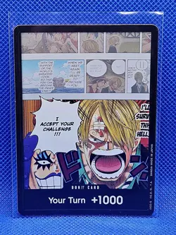 One Piece OP06 Don Card Alt Art - English-Wings of the Captain Your Turn +1000 - Image 1