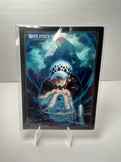 Devil Fruit Vol. 3 Trafalgar Law SEALED 10ct Sleeves – One Piece TCG - Image 1