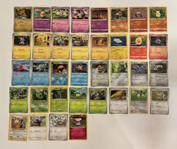 Pokemon Illustrator Yuka Morii - Clay Pokemon Art - 36 NM/LP Card Lot - Image 1