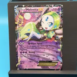 Meloetta EX RC11/RC25 Legendary Treasures: Radiant Collection / Pokemon Card - Image 1