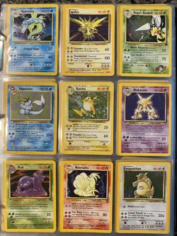300+ Pokemon Card Lot Base Set 1995-2002 PSA Charizard Pikachu Rare Cards Mewtwo - Image 4