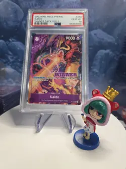 PSA 10 Kaido P 010 Tournament WINNER Promo One Piece Card Game English - Image 1