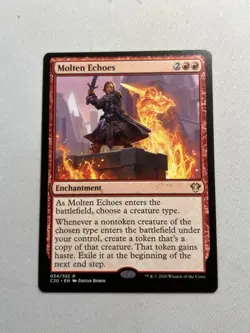 Molten Echoes MTG Commander 2020 Rare NM x1 - Magic Card - Image 1